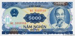 5000 Dong Numéro spécial VIETNAM  1991 P.108a ST