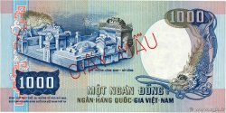 1000 Dong Spécimen VIETNAM DEL SUR  1975 P.34As FDC