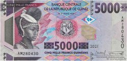 5000 Francs  GUINÉE  2021 P.49