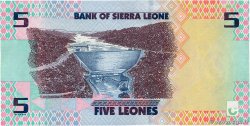 5 Leones SIERRA LEONA  2022 P.36 FDC