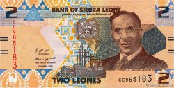 2 Leones SIERRA LEONE  2022 P.35 ST