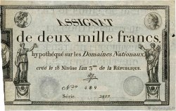 2000 Francs FRANCE  1795 Ass.51a SUP+