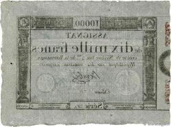 10000 Francs FRANCE  1795 Ass.52a TTB+