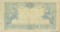 1000 Francs type 1862 Indices Noirs modifié FRANCE  1887 F.A50.07 VF