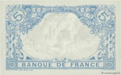 5 Francs BLEU lion inversé FRANCE  1916 F.02bis.04 pr.NEUF