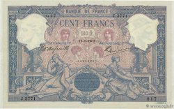 100 Francs BLEU ET ROSE FRANCE  1903 F.21.17 XF