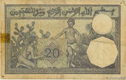 20 Francs ALGERIEN  1929 P.078b S