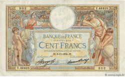 100 Francs LUC OLIVIER MERSON grands cartouches FRANCE  1934 F.24.13