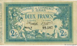 2 Francs ALGÉRIE Oran 1915 JP.141.03 TTB+