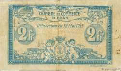 2 Francs ALGÉRIE Oran 1915 JP.141.03 TTB+