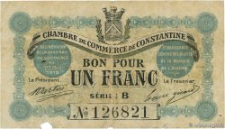 1 Franc ALGERIEN Constantine 1915 JP.140.04