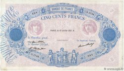 500 Francs BLEU ET ROSE FRANCE  1931 F.30.34 TB+