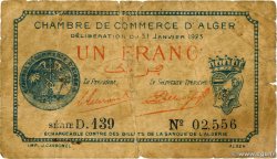 1 Franc ALGERIEN Alger 1923 JP.137.26