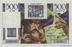 500 Francs CHATEAUBRIAND FRANCE  1946 F.34.05