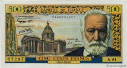 500 Francs VICTOR HUGO FRANCE  1958 F.35.08 XF