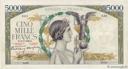 5000 Francs VICTOIRE modifié, taille douce FRANCE  1938 F.45.01 TTB