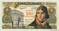 100 NF sur 10000 Francs BONAPARTE FRANCE  1958 F.55.01 SUP