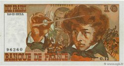 10 Francs BERLIOZ sans signatures FRANCE  1973 F.63bis.01 VF - XF