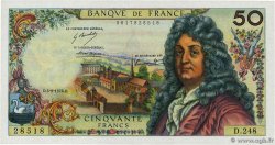 50 Francs RACINE FRANCE  1974 F.64.27 AU