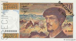 20 Francs DEBUSSY Spécimen FRANCE  1980 F.66.01Spn1 UNC-