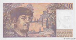 20 Francs DEBUSSY FRANCE  1987 F.66.08 NEUF