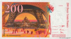 200 Francs EIFFEL FRANKREICH  1996 F.75.03b fST+