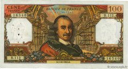 100 Francs CORNEILLE FRANKREICH  1965 F.65.09