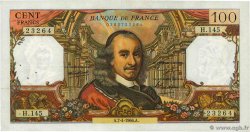 100 Francs CORNEILLE FRANKREICH  1966 F.65.12