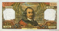100 Francs CORNEILLE FRANKREICH  1969 F.65.26