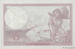 5 Francs FEMME CASQUÉE modifié FRANKREICH  1939 F.04.11 VZ+