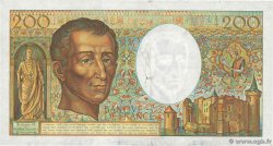 200 Francs MONTESQUIEU FRANCE  1985 F.70.05 TTB+
