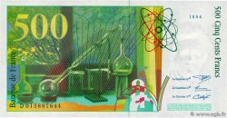 500 Francs PIERRE ET MARIE CURIE Sans STRAP Fauté FRANCE  1994 F.76f4.01 UNC-