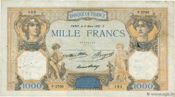 1000 Francs CÉRÈS ET MERCURE FRANKREICH  1937 F.37.10