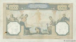 1000 Francs CÉRÈS ET MERCURE type modifié FRANKREICH  1938 F.38.09 SS