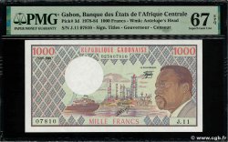 1000 Francs GABóN  1984 P.03d FDC