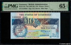 10 Pounds GUERNSEY  1991 P.54a ST