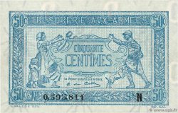 50 Centimes TRÉSORERIE AUX ARMÉES 1917 FRANCE  1917 VF.01.14 NEUF