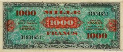 1000 Francs DRAPEAU FRANCE  1944 VF.22.01 TTB