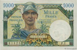 1000 Francs TRÉSOR FRANÇAIS FRANCE  1947 VF.33.01 SUP