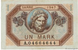 1 Mark SARRE FRANCIA  1947 VF.44.01 q.SPL