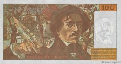 100 Francs DELACROIX 442-1 & 442-2 FRANCE  1995 F.69ter.02d UNC