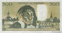 500 Francs PASCAL Fauté FRANCE  1985 F.71.32 UNC