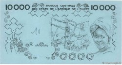 10000 Francs Épreuve STATI AMERICANI AFRICANI  1977 P.109Ap q.FDC