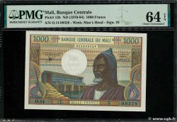 1000 Francs MALI  1973 P.13b q.FDC