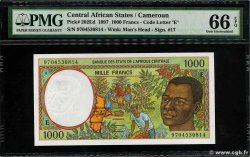 1000 Francs ESTADOS DE ÁFRICA CENTRAL
  1997 P.202Ed FDC