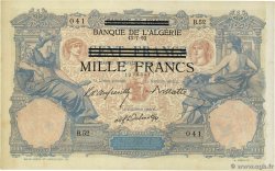 1000 Francs sur 100 Francs TUNISIE  1942 P.31 pr.SPL