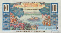 10 Francs Colbert SAINT PIERRE AND MIQUELON  1946 P.23 UNC-