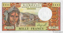 1000 Francs DJIBUTI  1979 P.37e FDC