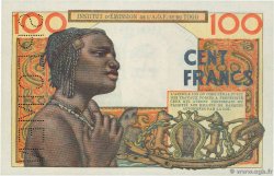 100 Francs Spécimen FRENCH WEST AFRICA  1956 P.46s q.FDC