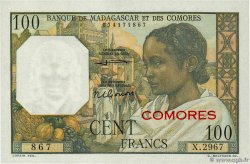 100 Francs COMORE  1963 P.03b2 FDC